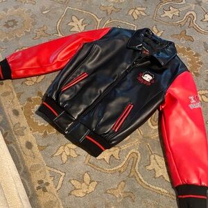 Black and Red Vintage Betty Boop  Jacket